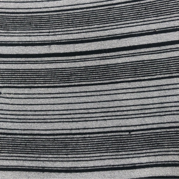 LLR BodyCon Julia Dress Grey with Black Stripes Size 3x Like New! - Picture 3 of 6